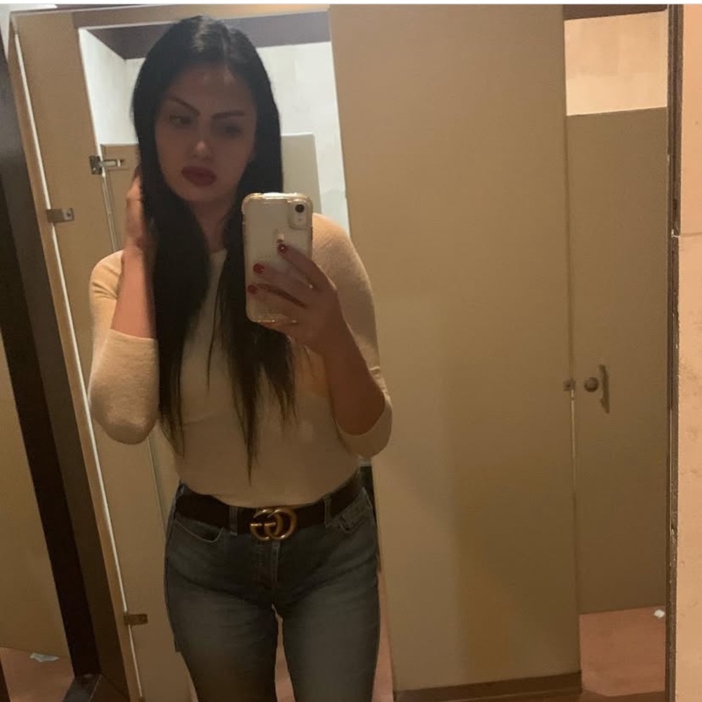 My Pretrial H&M Ribbed Long Sleeve Crewneck Top - Cream